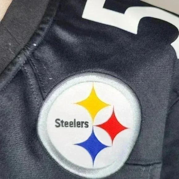 Nike Pittsburgh Steelers #55 DEVIN BUSH Nike On Field  Size Small - Picture 6 of 11